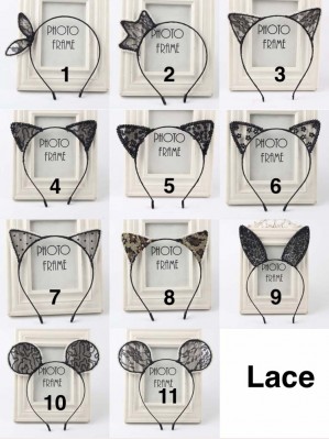 Lace Ears Hair Accessory KC (HA1)